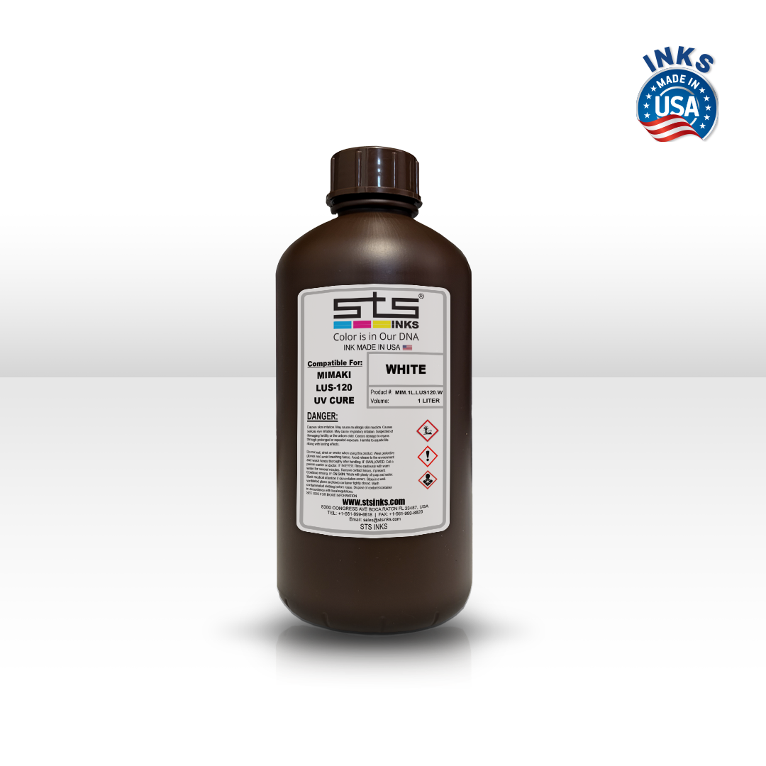 STS Inks Replacement Ink for Mimaki LUS-120 UV Curable 1 Liter