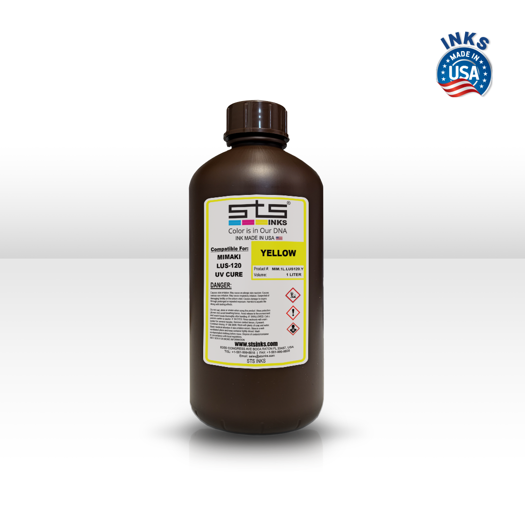 STS Inks Replacement Ink for Mimaki LUS-120 UV Curable 1 Liter