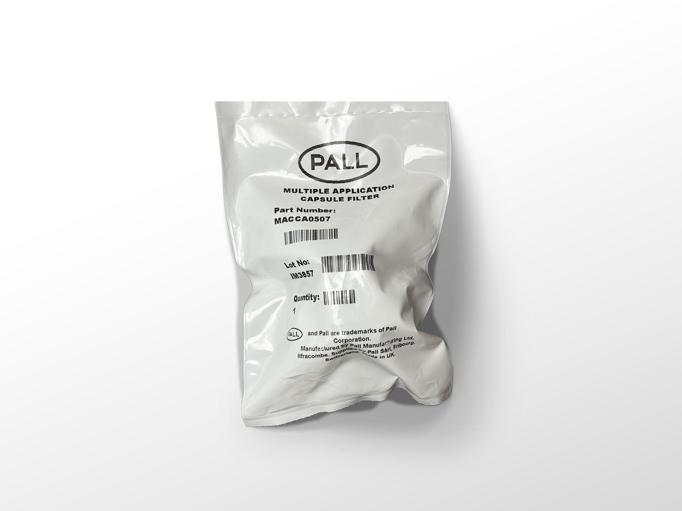 PALL Capsule Filter Black 5 micron Luer - MACCA0507
